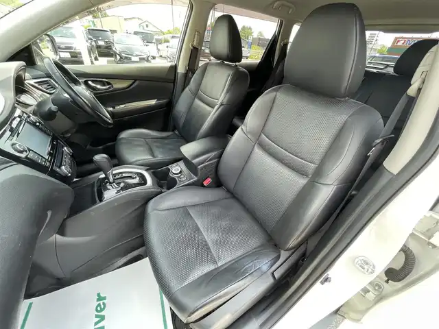 日産 エクストレイル 20X エマージェンシーブレーキ 青森県 2015(平27)年 9.9万km ブリリアントホワイトパール パートタイム4WD/純正メモリナビ/　 CD/DVD/AUX/USB/BT/フルセグTV/バックカメラ/全方位カメラ/クルーズコントロール/LEDオートライト/フォグランプ/純正17インチアルミホイール/シートヒーター/ダウンヒルアシストコントロール/ルーフレール/ブラインドスポットモニタリング/スマートキー/ETC