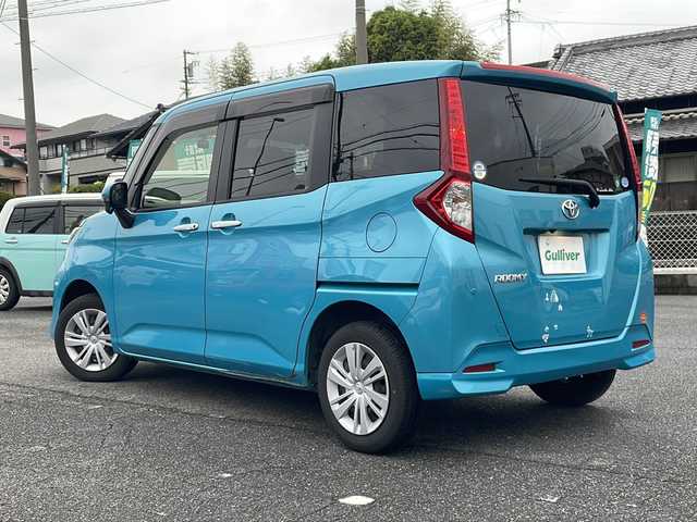 トヨタ ルーミー G 愛知県 2020(令2)年 3.3万km ターコイズブルーマイカメタリック /禁煙車/ワンオーナー//純正SDナビ・フルセグTV/　(NSZT-W68T)//Bluetooth.CD.USB//バックカメラ/ETC//ドライブレコーダー//スマートアシスト//衝突軽減ブレーキ//車線逸脱警報//前後コーナーセンサー//ステアリングスイッチ//両側パワースライドドア//LEDオートライト//アイドリングストップ//プッシュスタート//電格ミラーウインカー//純正ドアバイザー//純正フロアマット//新車保証書/取扱説明書
