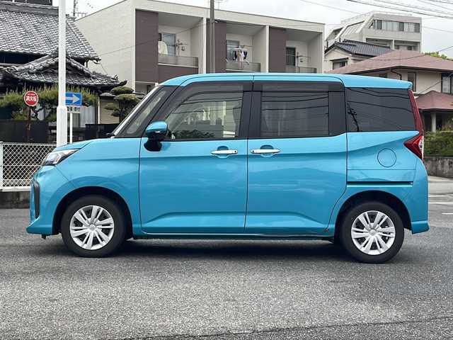 トヨタ ルーミー G 愛知県 2020(令2)年 3.3万km ターコイズブルーマイカメタリック /禁煙車/ワンオーナー//純正SDナビ・フルセグTV/　(NSZT-W68T)//Bluetooth.CD.USB//バックカメラ/ETC//ドライブレコーダー//スマートアシスト//衝突軽減ブレーキ//車線逸脱警報//前後コーナーセンサー//ステアリングスイッチ//両側パワースライドドア//LEDオートライト//アイドリングストップ//プッシュスタート//電格ミラーウインカー//純正ドアバイザー//純正フロアマット//新車保証書/取扱説明書