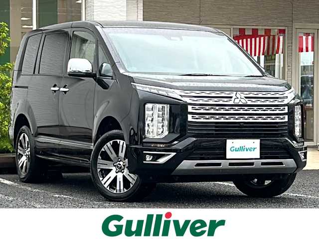三菱 デリカＤ：５ P 千葉県 2023(令5)年 1.6万km アメジストブラック 11型アルパインナビEX11NX 全方位カメラ ルームミラー内蔵全方位カメラ 両側パワスラ シートヒーター パワーシート 電動リアドア レーダークルーズ AC100V パドルシフト LED 18AW