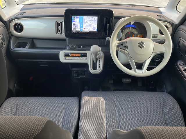 スズキ ワゴンＲ スマイル HYBRID S 広島県 2022(令4)年 2.1万km シフォンアイボリーメタリック 禁煙車/純正SDナビ/(BT/DVD/CD/USB)/フルセグテレビ/アラウンドビューモニター/レーンキープアシスト/プッシュスタート/コーナーセンサー/アイドリングストップ/純正LEDヘッドライト/オートマチックハイビーム/オートライト/シートヒーター(D)/ベンチシート/ビルトインETC/純正フロアマット/スペアキー/ドラレコ