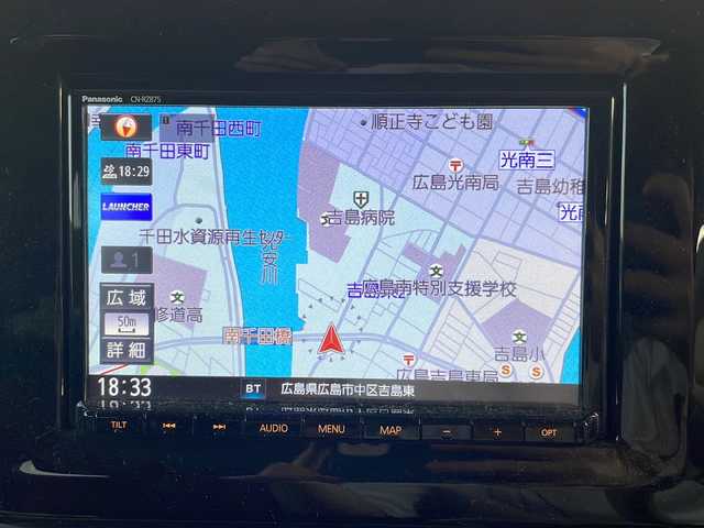 スズキ ワゴンＲ スマイル HYBRID S 広島県 2022(令4)年 2.1万km シフォンアイボリーメタリック 禁煙車/純正SDナビ/(BT/DVD/CD/USB)/フルセグテレビ/アラウンドビューモニター/レーンキープアシスト/プッシュスタート/コーナーセンサー/アイドリングストップ/純正LEDヘッドライト/オートマチックハイビーム/オートライト/シートヒーター(D)/ベンチシート/ビルトインETC/純正フロアマット/スペアキー/ドラレコ