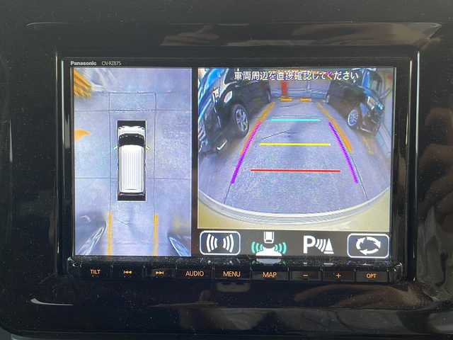 スズキ ワゴンＲ スマイル HYBRID S 広島県 2022(令4)年 2.1万km シフォンアイボリーメタリック 禁煙車/純正SDナビ/(BT/DVD/CD/USB)/フルセグテレビ/アラウンドビューモニター/レーンキープアシスト/プッシュスタート/コーナーセンサー/アイドリングストップ/純正LEDヘッドライト/オートマチックハイビーム/オートライト/シートヒーター(D)/ベンチシート/ビルトインETC/純正フロアマット/スペアキー/ドラレコ