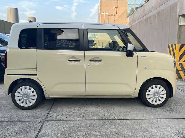 スズキ ワゴンＲ スマイル HYBRID S 広島県 2022(令4)年 2.1万km シフォンアイボリーメタリック 禁煙車/純正SDナビ/(BT/DVD/CD/USB)/フルセグテレビ/アラウンドビューモニター/レーンキープアシスト/プッシュスタート/コーナーセンサー/アイドリングストップ/純正LEDヘッドライト/オートマチックハイビーム/オートライト/シートヒーター(D)/ベンチシート/ビルトインETC/純正フロアマット/スペアキー/ドラレコ