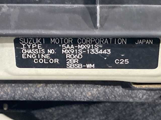 スズキ ワゴンＲ スマイル HYBRID S 沖縄県 2022(令4)年 2.1万km シフォンアイボリーメタリック 県外仕入れ/禁煙車/両側パワースライドドア/デュアルカメラブレーキサポート/社外8インチSDナビ/(BT/DVD/CD/USB/フルセグテレビ)/ステアリングスイッチ/全方位カメラ/車線逸脱抑制機能/後方コーナーセンサー/前後ドライブレコーダー/プッシュスタート/オートライト/シートヒーター/ETC/純正フロアマット/スペアキー/USBポート