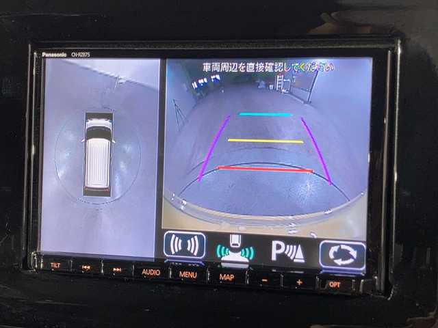スズキ ワゴンＲ スマイル HYBRID S 沖縄県 2022(令4)年 2.1万km シフォンアイボリーメタリック 県外仕入れ/禁煙車/両側パワースライドドア/デュアルカメラブレーキサポート/社外8インチSDナビ/(BT/DVD/CD/USB/フルセグテレビ)/ステアリングスイッチ/全方位カメラ/車線逸脱抑制機能/後方コーナーセンサー/前後ドライブレコーダー/プッシュスタート/オートライト/シートヒーター/ETC/純正フロアマット/スペアキー/USBポート