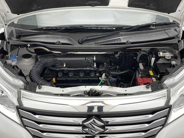スズキ ソリオ HV MZ Dカメラ ブレーキS 長野県 2020(令2)年 4万km ピュアホワイトP 4WD/純正ナビ/追従型クルーズコントロール/両側パワースライドドア/ドライブレコーダー/バックカメラ/アイドリングストップ/フルセグTV/Bluetooth/CD/DVD/ビルトインETC/MTモード付AT/純正フロアマット/純正アルミホイール/ステアリングスイッチ/パドルシフト/2列目サンシェード/電動格納ミラー/ドアバイザー/冬タイヤ車載（社外アルミホイール付）