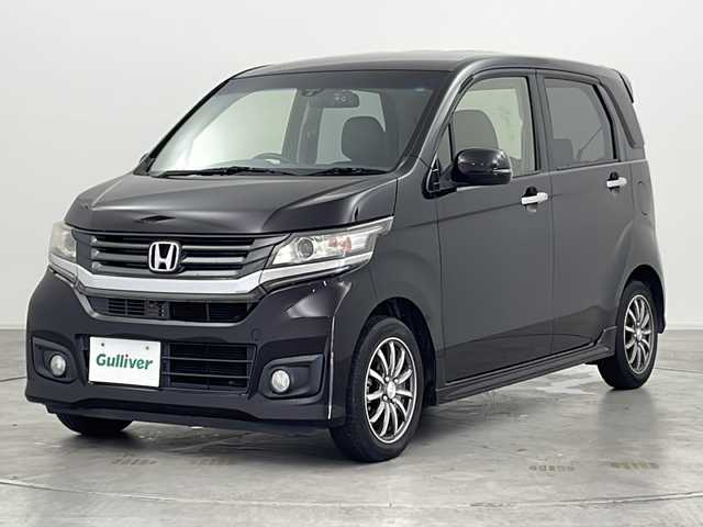 ホンダ Ｎ ＷＧＮ カスタム G Aパッケージ 群馬県 2015(平27)年 5.2万km プレミアムゴールドパープルパール 純正７型ナビ　バックカメラ　クルーズコントロール　ＨＩＤヘッドライト　ＥＴＣ　前後ドライブレコーダー　ハーフレザーシート　プッシュスタート　パドルシフト　アイドリングストップ　オートライト　禁煙車