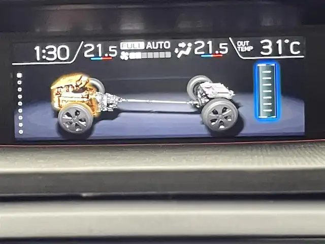 スバル フォレスター ハイブリッド アドバンス 千葉県 2021(令3)年 4.9万km 茶Ｍ ・純正8インチナビ＆CD＆DVD＆BT＆SD＆HDMI＆TV/・アイサイト コアテクノロジー/・プリクラッシュブレーキ/・後退時ブレーキアシスト/・AT誤発進抑制制御/・AT誤後進抑制制御/・ツーリングアシスト/・全車速追従機能付クルーズコントロール/・定速クルーズコントロール//・車線逸脱抑制/・車線逸脱警報/・ふらつき警報/・先行車発進お知らせ機能/・ドライバーモニタリングシステム/・D+N席パワーシート/・全席シートヒーター/・D席メモリーシート/・パワーバックドア/・デジタルインナーミラー/・電動パーキングブレーキ/・ブレーキホールド/・ステアリングヒーター/・バック/フロント/サイドカメラ/・ドライブレコーダー/・パドルシフト/・ハーフレザーシート/・純正18インチAW/・純正フロアマット/・LEDヘッドライト/・ETC/・純正フロアマット/・革巻ステアリング/・プッシュスタート/・スペアキー