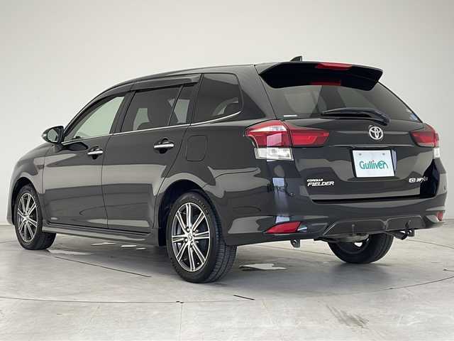 トヨタ カローラ フィールダー 1．5G ダブルバイビー 愛知県 2016(平28)年 4.5万km ブラックマイカ 衝突軽減システム/純正ナビ/フルセグ/CD DVD/Bluetooth/バックカメラ/コーナーセンサー/純正アルミホイール/LEDヘッドライト/オートマチックハイビーム/ドライブレコーダー/ETC/ステアリングスイッチ/スマートキー/プッシュスタート