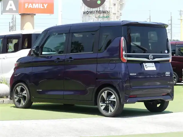 日産 ルークス HWS Gターボ プロパイロットED 千葉県 2020(令2)年 3.9万km アメジストパープル 165/55R15/エマージェンシーブレーキ/プロパイロット/両側パワースライドドア/9インチ純正メモリーナビ/地デジTV/【DVD/CD再生機能】/アラウンドビューモニター/ドライブレコーダー（前後撮影）/ETC/LEDヘッドライト/フォグライト/ウインカーミラー/コーナーセンサー/純正15インチアルミホイル/サイド/カーテンエアバッグ/インテリジェントキー