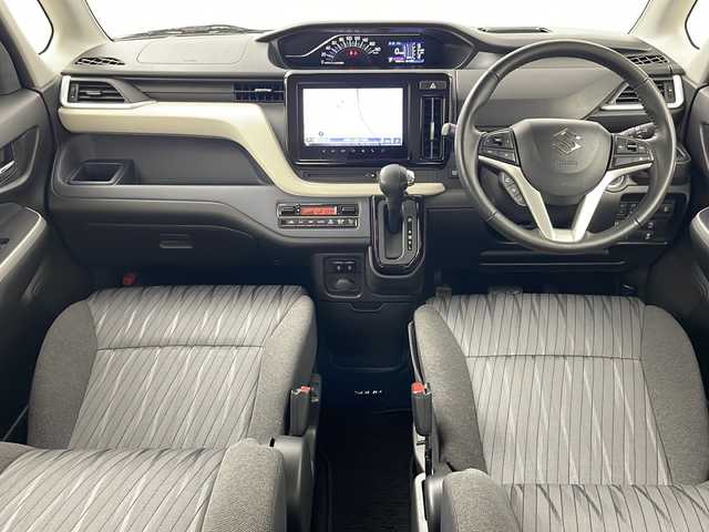 スズキ ソリオ HV MZ 道央・札幌 2022(令4)年 2万km スターシルバーメタリック ・4WD/・寒冷地仕様/・純正ナビTV/BT/USB/CD/DVD/・apple carplay/・Android Auto/・全方位モニター/・両側パワースライドドア/・純正15インチアルミホイール/・スズキセーフティサポート/・デュアルカメラブレーキサポート/・誤発進抑制機能/・車線逸脱警報機能/・ふらつき警報機能/・コーナーセンサー/・オートライト/・アダプティクルーズコントロール/・カラーヘッドアップディスプレイ/・D/Nシートヒーター /・革巻きステアリング/・社外AW付き冬タイヤ積込/・フルフラットシート/・ETC