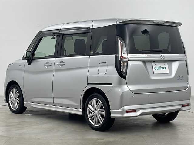 スズキ ソリオ HV MZ 道央・札幌 2022(令4)年 2万km スターシルバーメタリック ・4WD/・寒冷地仕様/・純正ナビTV/BT/USB/CD/DVD/・apple carplay/・Android Auto/・全方位モニター/・両側パワースライドドア/・純正15インチアルミホイール/・スズキセーフティサポート/・デュアルカメラブレーキサポート/・誤発進抑制機能/・車線逸脱警報機能/・ふらつき警報機能/・コーナーセンサー/・オートライト/・アダプティクルーズコントロール/・カラーヘッドアップディスプレイ/・D/Nシートヒーター /・革巻きステアリング/・社外AW付き冬タイヤ積込/・フルフラットシート/・ETC