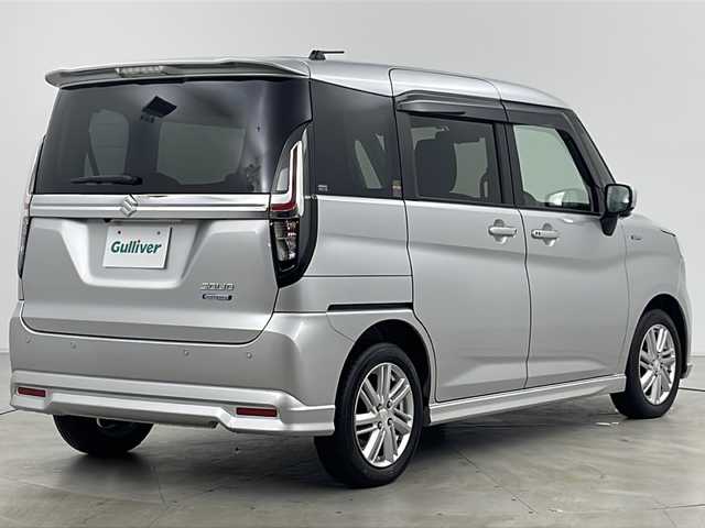 スズキ ソリオ HV MZ 道央・札幌 2022(令4)年 2万km スターシルバーメタリック ・4WD/・寒冷地仕様/・純正ナビTV/BT/USB/CD/DVD/・apple carplay/・Android Auto/・全方位モニター/・両側パワースライドドア/・純正15インチアルミホイール/・スズキセーフティサポート/・デュアルカメラブレーキサポート/・誤発進抑制機能/・車線逸脱警報機能/・ふらつき警報機能/・コーナーセンサー/・オートライト/・アダプティクルーズコントロール/・カラーヘッドアップディスプレイ/・D/Nシートヒーター /・革巻きステアリング/・社外AW付き冬タイヤ積込/・フルフラットシート/・ETC
