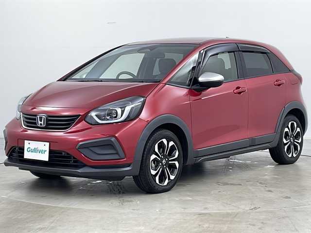 ホンダ フィット e:HEVクロスター 道央・札幌 2020(令2)年 1.4万km プレミアムクリスタルレッドM ・4WD/・純正Gathersナビ&フルセグ&CD&DVD&SD&BT&AUX&USB&ipod/・ホンダセンシング/・路外逸脱抑制機能/・踏み間違え衝突軽減システム/・衝突軽減ブレーキ/・誤発進抑制システム/・後方誤発進抑制システム/・先行車事故低減ステアリング/・先行車発進お知らせ/・渋滞追従機能型アダプティブクルーズコントロール/・車線維持システム/・標識認識システム/・オートマチックハイビーム/・クリアランスソナー/・バックカメラ/・電動ブレーキホールド/・フロントワイパーデアイサー/・革巻きステアリング/・ステアリングスイッチ/・オートライト/・ヘッドライトレベライザー/・LEDヘッドライト/・スマートキー/・プッシュスタート/・アイドリングストップ/・横滑り防止/・ECON