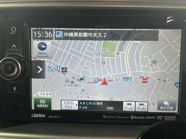マツダ フレアワゴン XSリミテッド 沖縄県 2015(平27)年 4.8万km ブルーイッシュブラックパール3 禁煙車/両側パワースライドドア/純正ナビ/（ワンセグTV/BT/CD/DVD）/バックカメラ/ステアリングリモコン/シートヒーター/オートライト/純正アルミホイール/純正ドアバイザー/純正フロアマット