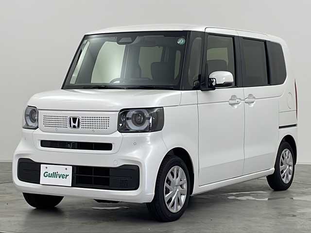 ホンダ Ｎ ＢＯＸ 群馬県 2024(令6)年 0.6万km プラチナホワイトパール ナビ　フルセグＴＶ　バックカメラ　片側電動スライドドア　衝突被害軽減ブレーキ　レーンアシスト　アダプティブクルーズコントロール　クリアランスソナー　オートハイビーム　ＬＥＤ　ＥＴＣ　スマートキー　禁煙