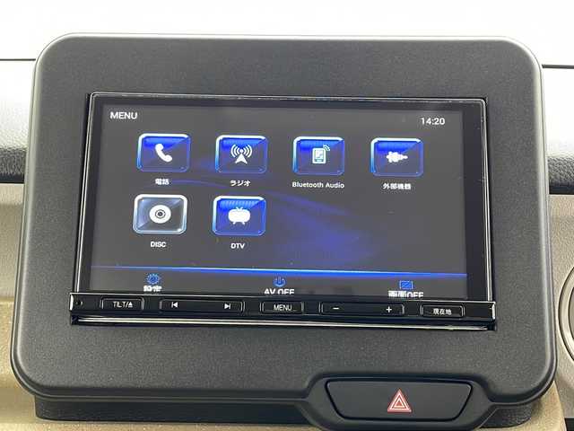 ホンダ Ｎ ＢＯＸ 群馬県 2024(令6)年 0.6万km プラチナホワイトパール ナビ　フルセグＴＶ　バックカメラ　片側電動スライドドア　衝突被害軽減ブレーキ　レーンアシスト　アダプティブクルーズコントロール　クリアランスソナー　オートハイビーム　ＬＥＤ　ＥＴＣ　スマートキー　禁煙