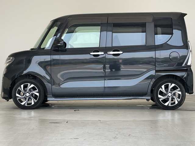 ダイハツ タント カスタム X 愛知県 2020(令2)年 3.1万km ブラックマイカメタリック ７型SDナビ/両側パワースライドドア/バックカメラ/コーナーセンサー/純正アルミホイール/LEDヘッドライト/オートマチックハイビーム/衝突軽減システム/ETC/フルセグ/CD/DVD/Bluetooth/ステアリングスイッチ/スマートキー/プッシュスタート