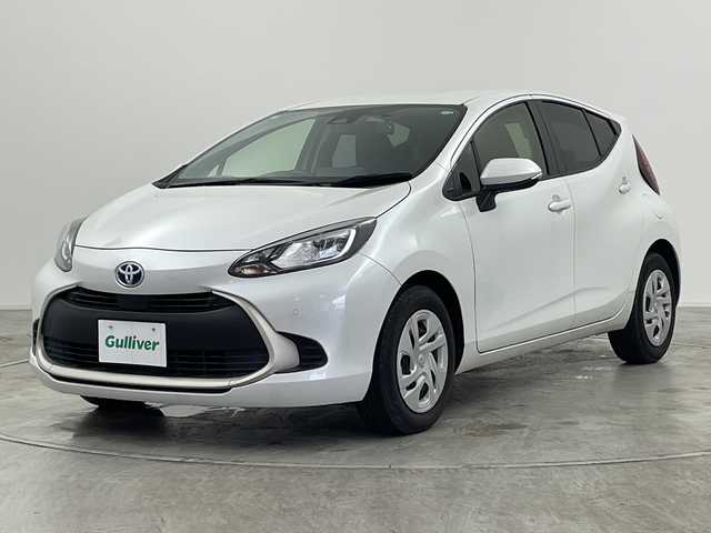 トヨタ アクア G 群馬県 2022(令4)年 4.3万km プラチナホワイトパールマイカ 純正ナビ　バックカメラ　アダプティブクルーズコントロール　レーンキープアシスト　オートマチックハイビーム　衝突被害軽減ブレーキ　ドライブレコーダー　クリアランスソナー　ＥＴＣ　ＬＥＤライト　禁煙車