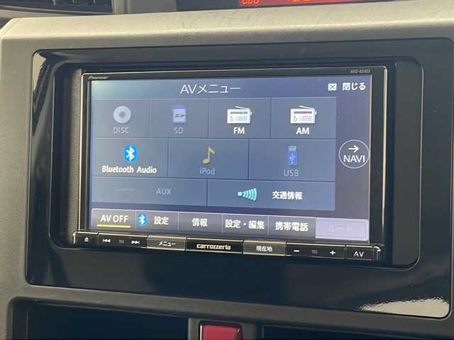 トヨタ タンク X 沖縄県 2020(令2)年 7.6万km ブライトシルバーM 社外メモリナビ（AVIC-RZ403）/　CD/DVD/USB/Bluetooth/バックカメラ/ビルトインETC/片側パワースライドドア/横滑り防止装置/アイドリングストップ/オートライト/社外フロアマット/プッシュスタート/スマートキ―/保証書/取扱説明書