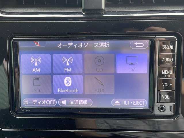 トヨタ プリウス S 茨城県 2018(平30)年 5.7万km アティチュードブラックマイカ 純正７型ナビ　/Bluetooth フルセグTV /バックカメラ/トヨタセーフティーセンス　/レーダー付きクルーズコントロール/ビルトインＥＴＣ　/横滑り防止装置　/衝突軽減システム　/レーンキープアシスト/オートライト/オートマチックハイビ/ＬＥＤヘッドライト　/ドライブレコーダー/純正フロアマット