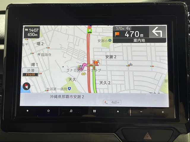 ホンダ Ｎ ＢＯＸ カスタム L スタイル+ブラック 沖縄県 2022(令4)年 3万km プラチナホワイトパール 禁煙車/両側パワースライドドア/社外ナビ/AM/FM/CD/DVD/フルセグTV/Bluetooth/バックカメラ/衝突軽減ブレーキ/車線逸脱警報/追従式クルーズコントロール/コーナーセンサー後/ビルトインETC/ステアリングリモコン/ドライブレコーダー前後/オートブレーキホールド/レザーシート調シートカバー/サンシェード/ヘッドライトレベライザー/プッシュスタート/スペアキー有/保証書/取扱説明書