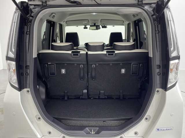 トヨタ ルーミー カスタムG 茨城県 2022(令4)年 4.2万km ブラックマイカメタリック/パールホワイト2トーン 純正９型ディスプレイオーディオ　パノラミックビューモニター　フルセグＴＶ　衝突軽減ブレーキ　両側電動スライドドア　シートヒーター　追従クルコン　ＥＴＣ２．０　クリアランスソナー　ドライブレコーダー