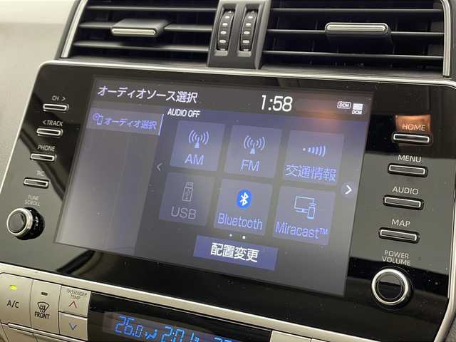 トヨタ ランドクルーザー プラド TX Lパッケージ マットブラED 千葉県 2023(令5)年 2万km パール サンルーフ/本革シート/本革ステアリング/ステアリングリモコン/前席パワーシート/シートヒーター/シートクーラー/ブラインドモニター/全方位カメラ/Ｍｉｒａｃａｓｔ/Ｔ－Ｃｏｎｎｅｃｔ/電格ウィンカーミラー/純正ナビ（ＢＴ／ＴＶ）/ＵＳＢ/オートハイビーム/ヘッドライトウォッシャー/オートクルーズ