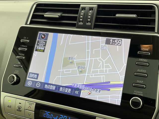 トヨタ ランドクルーザー プラド TX Lパッケージ マットブラED 千葉県 2023(令5)年 2万km パール サンルーフ/本革シート/本革ステアリング/ステアリングリモコン/前席パワーシート/シートヒーター/シートクーラー/ブラインドモニター/全方位カメラ/Ｍｉｒａｃａｓｔ/Ｔ－Ｃｏｎｎｅｃｔ/電格ウィンカーミラー/純正ナビ（ＢＴ／ＴＶ）/ＵＳＢ/オートハイビーム/ヘッドライトウォッシャー/オートクルーズ