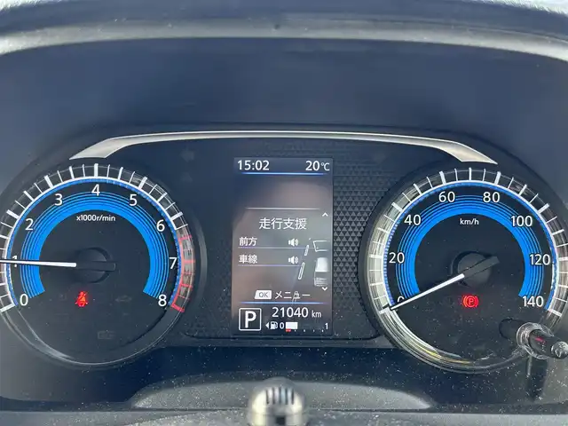 日産 デイズ HWS X プロパイロットED 島根県 2019(平31)年 2.2万km オーシャンブルーP 登録時走行距離21039km/純正9インチナビ/Bluetooth/AM/FM/CD/DVD/フルセグテレビ/全周囲カメラ/バックカメラ/フロントカメラ/サイドカメラ/アイドリングストップ/プロパイロット/レーダークルーズコントロール/レーンキープアシスト/横滑り防止装置/衝突被害軽減ブレーキ/純正フロアマット/純正14インチアルミホイール/前後コーナーセンサー/ドアバイザー/LEDヘッドライト/フォグランプ/禁煙車