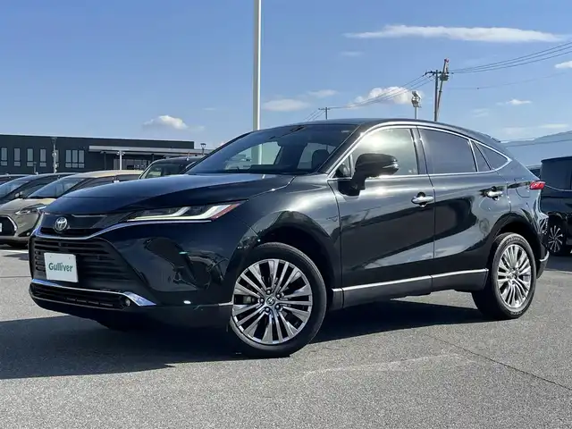 トヨタ ハリアー ハイブリッド Z レザーパッケージ 奈良県 2021(令3)年 5万km プレシャスブラックパール 純正１２．３インチ　/フルセグＴＶ/BT/USB/AUX/アラウンドビューモニター　/ＪＢＬプレミアムサウンド　/ＥＴＣ２．０　/レザーシート　/シートヒーター　/エアシート　/パワーシート　/ステアリングヒーター/ドライブレコーダー　/トヨタセーフティーセンス/電動リアゲート/LEDヘッドライト/オートライト/オートマチックハイビーム/デジタルインナーミラー/置くだけ充電/AUTOHOLD/純正19インチアルミホイール/純正フロアマット