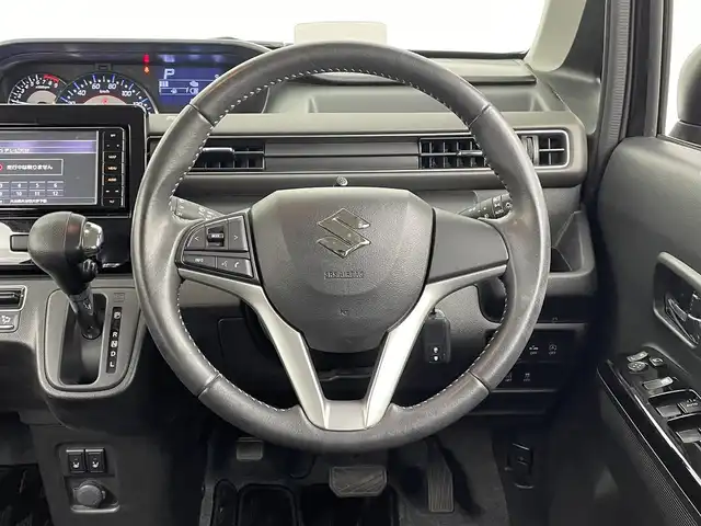 スズキ ワゴンＲ 大分県 2019(令1)年 1.9万km アーバンブラウンパールメタリック 社外ナビ/（フルセグ/Bluetooth/CD/DVD)/衝突軽減ブレーキ/レーンアラート/全方位カメラ/ヘッドアップディスプレイ/シートヒーター/オートライト/ステアリングスイッチ/プッシュスタート・スマートキー/革巻きステアリング