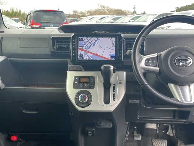 ダイハツ ウェイク G SA 千葉県 2015(平27)年 1.8万km パールホワイトⅢ 8型ナビ　フリップダウンモニター　両側パワースライドドア　ETC　バックカメラ　BT　USB　HDMI　スマアシ/　BBS15AW　HID　オートライト　スマートキー　プッシュスタート　フロアマット