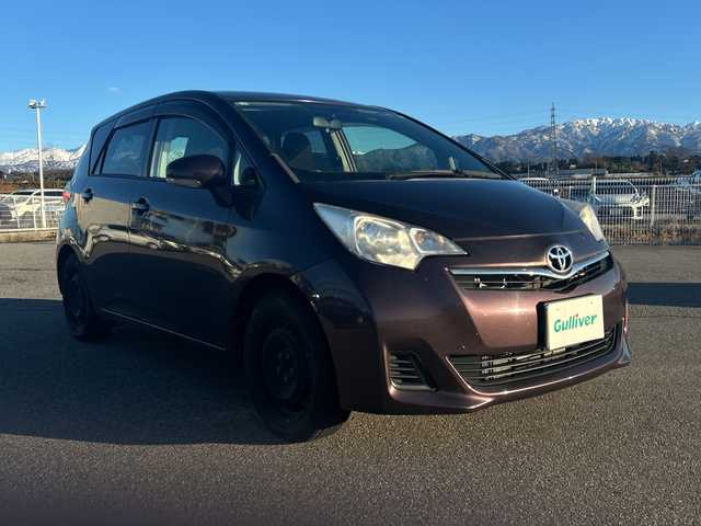 トヨタ ラクティス X 富山県 2013(平25)年 4.5万km ディープアメジストマイカメタリック 純正メモリーナビ/型式：NSCP-W62/ワンオーナー/電動格納ミラー/ビルトインETC