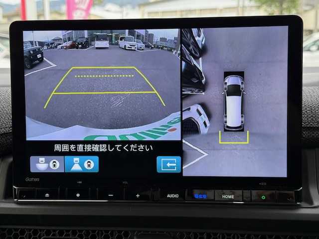 ホンダ ステップワゴン エアー 長野県 2023(令5)年 2.2万km プラチナホワイトパール 純正１１．４インチナビ/ステアリングスイッチ/プッシュスタート　/Bluetooth接続/DVD再生可能/フルセグTV/全方位カメラ/純正16インチアルミホイール/社外AW付きスタッドレス車載/シーケンシャルウインカー　/両側パワースライドドア　/クルーズコントロール　/ＬＥＤヘッドライト　/オートライト/ミラーヒーター/レーン逸脱警報/ＥＴＣ　