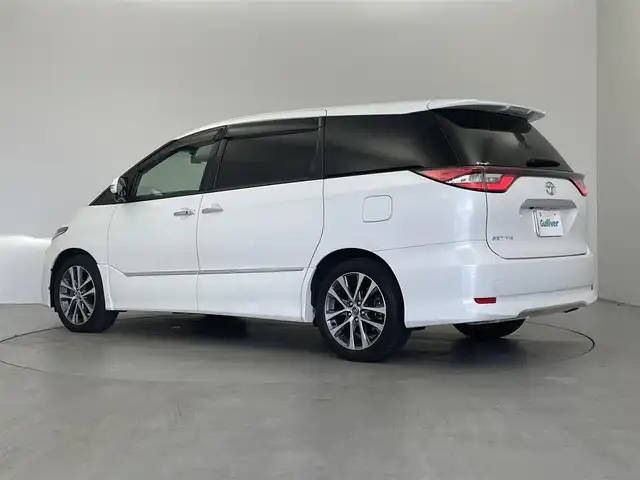 トヨタ エスティマ アエラス プレミアム 埼玉県 2018(平30)年 5.5万km ホワイトパールクリスタルシャイン サンルーフ　純正１0インチナビ　フリップダウンモニター　バックカメラ　両側パワースライドドア　ビルトインＥＴＣ　クルーズコントロール　前後ドラレコ　純正アルミ　純正フロアマット　ＬＥＤライト　スマートキー　オートライト　地デジフルセグTV