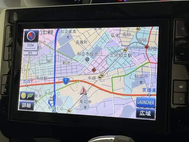 ダイハツ タント カスタム X SA 愛知県 2013(平25)年 8.4万km パールホワイトⅢ 純正８型ナビ　フルセグＴＶ　Ｂｌｕｅｔｏｏｔｈ　バックドア　パワースライドドア　ＥＴＣ　スマアシ　衝突軽減　ＬＥＤオートライト　フォグランプ　ＣＤ　ＤＶＤ　ＵＳＢ　リアシェード　プッシュスタート　禁煙