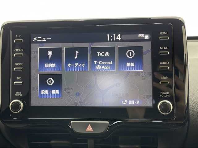 トヨタ ヤリス Z 宮城県 2020(令2)年 5.8万km ダークブルーマイカM 寒冷地仕様/純正DAナビ/(AM/FM/USB/BT/Miracast)/全方位カメラ/ETC/全方位ドライブレコーダー/レーダークルーズコントロール/BSM/シートヒーター/ワイパーデアイサー/プッシュスタート/スマートキー/スペアキー/オートライト/オートマチックハイビーム/LEDヘッドライト/フォグランプ/ヘッドライトレベライザー/ドアバイザー/純正フロアマット/純正16インチアルミホイール