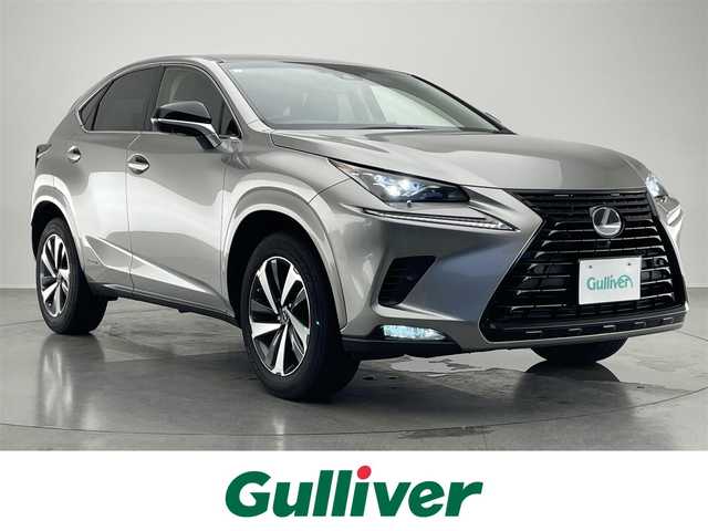 レクサス ＮＸ 300h ブラックシークエンス 愛知県 2019(平31)年 8.4万km ソニックチタニウム 純１０型ＤＡナビ　フルセグＴＶ　Ｂｌｕｅｔｏｏｔｈ　全方位カメラ　３眼ＬＥＤヘッドライト　黒革　レクサスセーフティシステム　パワーバックドア　ＢＳＭ　ドラレコ　ＥＴＣ２．０　追従クルコン　衝突軽減