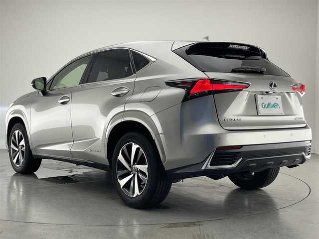 レクサス ＮＸ 300h ブラックシークエンス 愛知県 2019(平31)年 8.4万km ソニックチタニウム 純１０型ＤＡナビ　フルセグＴＶ　Ｂｌｕｅｔｏｏｔｈ　全方位カメラ　３眼ＬＥＤヘッドライト　黒革　レクサスセーフティシステム　パワーバックドア　ＢＳＭ　ドラレコ　ＥＴＣ２．０　追従クルコン　衝突軽減