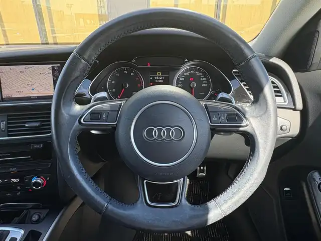 アウディ Ａ４ アバント 2．0 TFSI アーバン 石川県 2014(平26)年 3.4万km パール パワーバックドア/D/Nシートヒーター/コーナーセンサー/バックカメラ/ETC/パドルシフト/フルセグ/BT