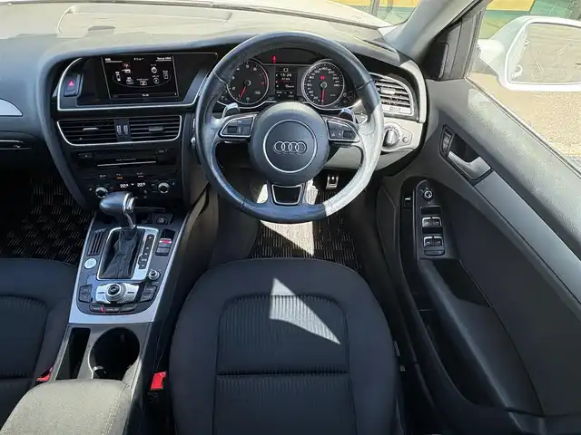 アウディ Ａ４ アバント 2．0 TFSI アーバン 石川県 2014(平26)年 3.4万km パール パワーバックドア/D/Nシートヒーター/コーナーセンサー/バックカメラ/ETC/パドルシフト/フルセグ/BT