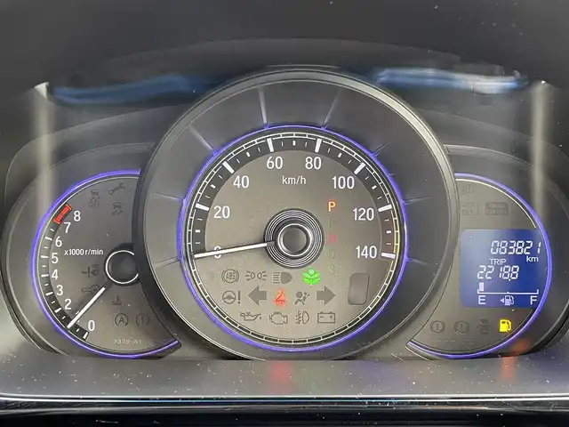 ホンダ Ｎ ＷＧＮ カスタム G ターボパッケージ 島根県 2018(平30)年 8.4万km クリスタルブラックパール 登録時走行距離 83821km/社外ナビ(MDV-D505BT)/(AM/FM/CD/DVD/BT）/フルセグＴＶ/純正１４インチアルミホイール/クルーズコントロール/ＥＴＣ/ドライブレコーダー/横滑り防止/アイドリングストップ/電動格納ミラー/オートライト/プッシュスタート/スマートキー/フロアマット
