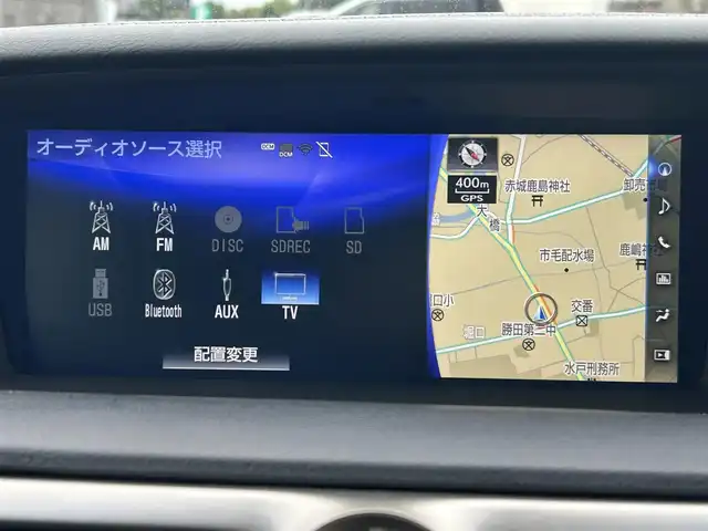 レクサス ＧＳ 300h バージョンL 茨城県 2015(平27)年 5万km ソニックシルバー 純正ナビ/Bluetooth/CD/DVD/ブルーレイ/フルセグ/バックカメラ/純正ビルトインETC2.0/セーフティシステムプラス/メーカーオプション三眼LEDヘッドライト/メーカーオプション19インチアルミホイール/BSM/後期型ワイドマルチモニター/レーダークルーズコントロール/レーンキープアシスト・プリクラッシュS/黒レザーシート/前席パワーシート/前席シートヒーター/前席エアシート/パワーバックドア/クルーズコントロール/パドルシフト/前後コーナーセンサー/LEDヘッドライト/フォグランプ/オートライト/ETC/AUX