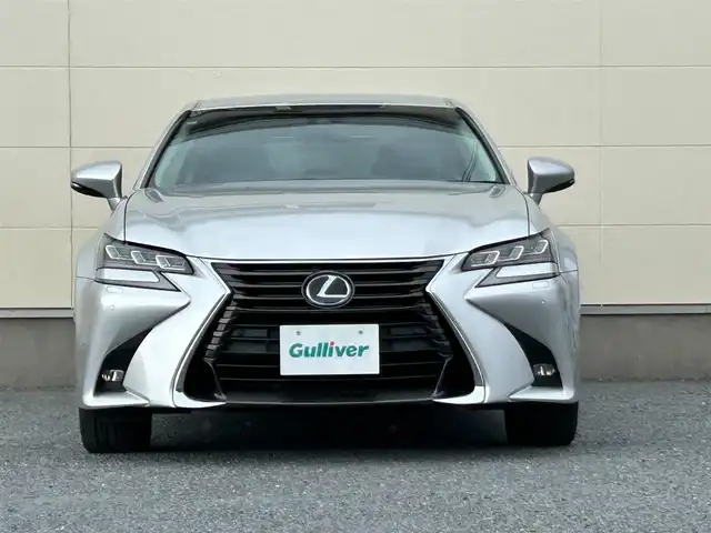レクサス ＧＳ 300h バージョンL 茨城県 2015(平27)年 5万km ソニックシルバー 純正ナビ/Bluetooth/CD/DVD/ブルーレイ/フルセグ/バックカメラ/純正ビルトインETC2.0/セーフティシステムプラス/メーカーオプション三眼LEDヘッドライト/メーカーオプション19インチアルミホイール/BSM/後期型ワイドマルチモニター/レーダークルーズコントロール/レーンキープアシスト・プリクラッシュS/黒レザーシート/前席パワーシート/前席シートヒーター/前席エアシート/パワーバックドア/クルーズコントロール/パドルシフト/前後コーナーセンサー/LEDヘッドライト/フォグランプ/オートライト/ETC/AUX