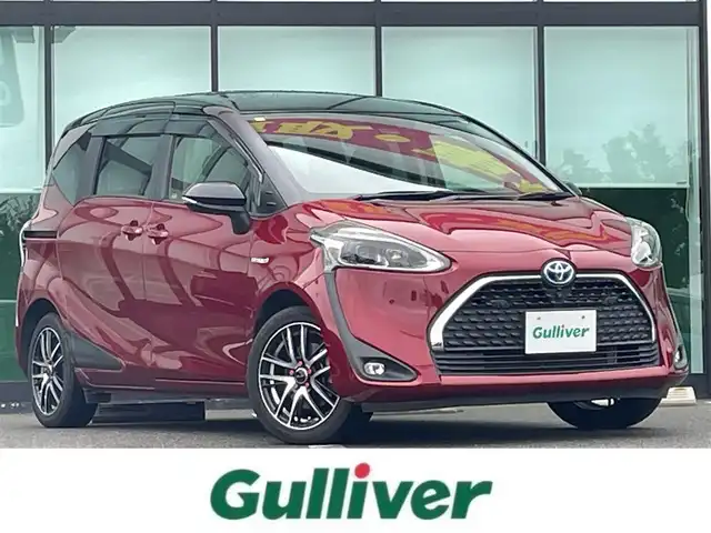 トヨタ シエンタ ハイブリッド G クエロ 和歌山県 2018(平30)年 3.6万km ブラックマイカ/センシュアルレッドマイカ 純正9インチナビ（NSZT-Y68T)/全方位カメラ/フルセグTV/BT/CD/DVD/衝突軽減ブレーキ/クルーズコントロール/レーンキープアシスト/前後コーナーセンサー/オートライト/両側パワスラ/ドラレコ/ビルトインETC2.0 /シートヒーター/ステアリングヒーター/ステアリングリモコン/ワイパーデアイサー/LEDヘッドライト/フォグランプ/ドアバイザー