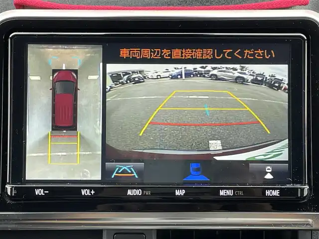 トヨタ シエンタ ハイブリッド G クエロ 和歌山県 2018(平30)年 3.6万km ブラックマイカ/センシュアルレッドマイカ 純正9インチナビ（NSZT-Y68T)/全方位カメラ/フルセグTV/BT/CD/DVD/衝突軽減ブレーキ/クルーズコントロール/レーンキープアシスト/前後コーナーセンサー/オートライト/両側パワスラ/ドラレコ/ビルトインETC2.0 /シートヒーター/ステアリングヒーター/ステアリングリモコン/ワイパーデアイサー/LEDヘッドライト/フォグランプ/ドアバイザー