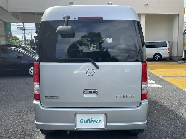 マツダ スクラム ワゴン PXターボ 静岡県 2007(平19)年 8万km シルキーシルバーメタリック ワンオーナー/純正CDデッキ/前後ドライブレコーダー/左後イージークローザー/スペアキー/ヘッドライトレベライザー/保証書/取扱説明書/H22/24/26/28/30/       R2/4/5/6点検記録簿有