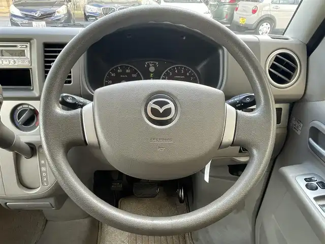 マツダ スクラム ワゴン PXターボ 静岡県 2007(平19)年 8万km シルキーシルバーメタリック ワンオーナー/純正CDデッキ/前後ドライブレコーダー/左後イージークローザー/スペアキー/ヘッドライトレベライザー/保証書/取扱説明書/H22/24/26/28/30/       R2/4/5/6点検記録簿有